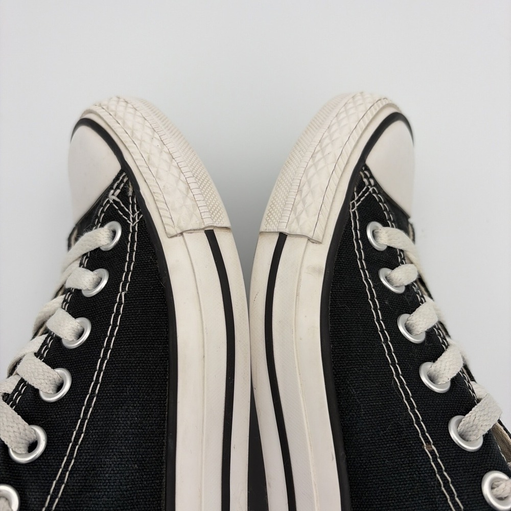 Converse All Star Sneakers Women's Size 6.5 Black Low Top Lace Up Chuck Taylor - Picture 12 of 16